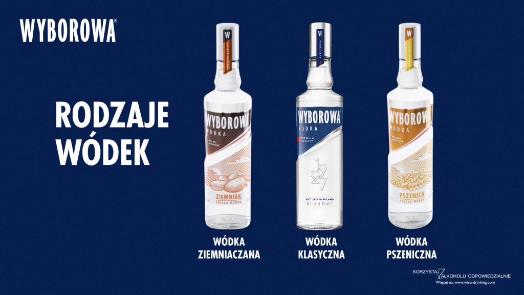 Rodzaje wódek czystych