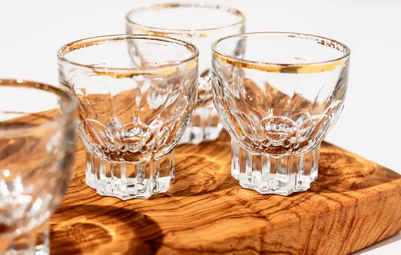 Wódka kraftowa - kieliszki