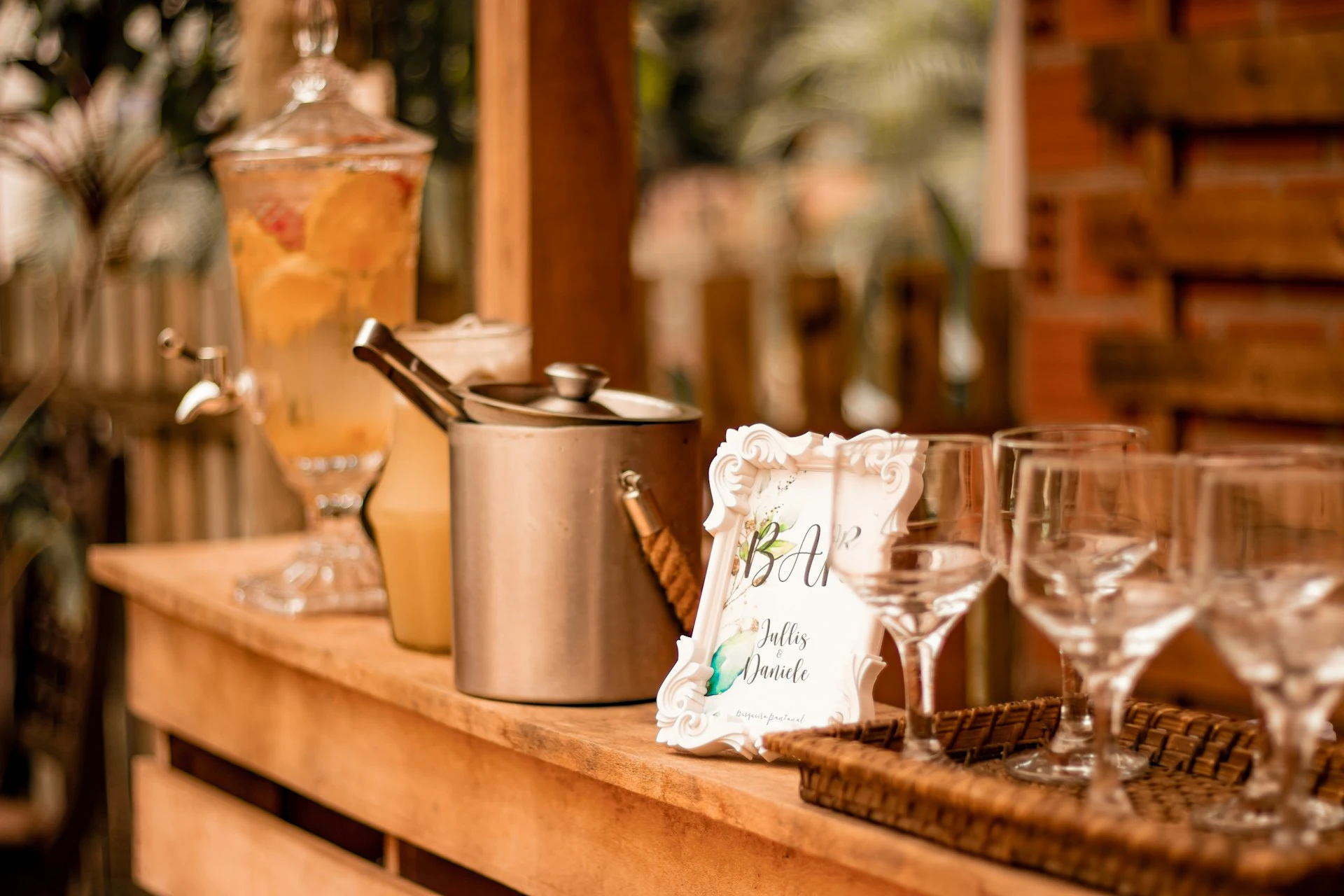 Drink bar na wesele