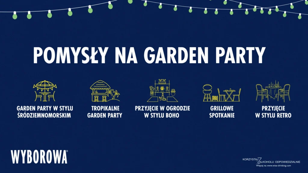 Pomysły na garden party