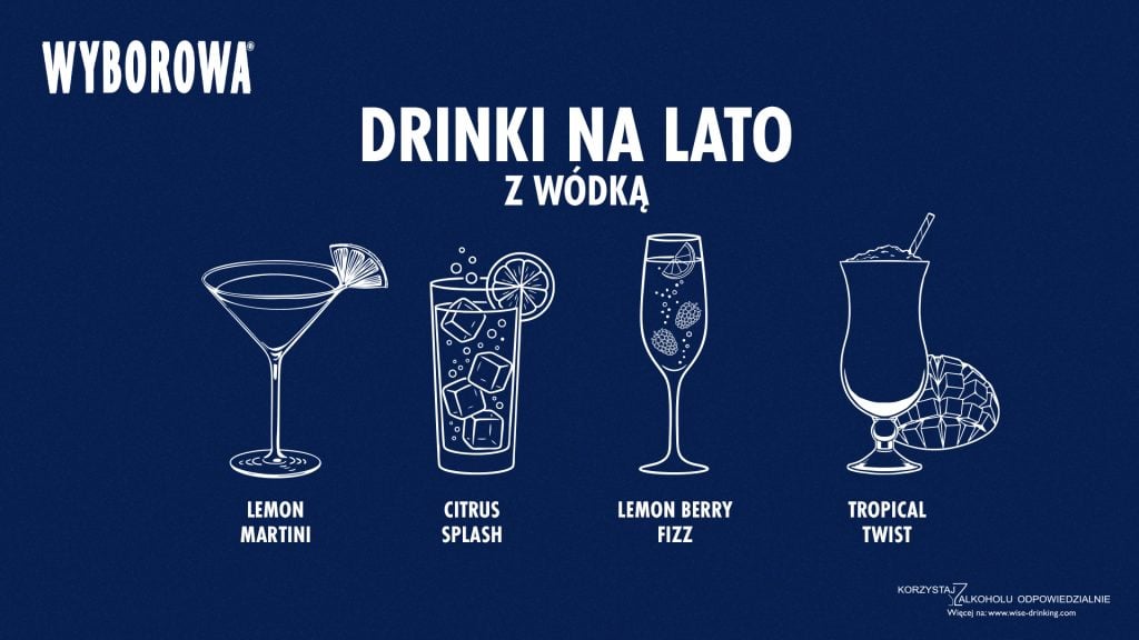 Orzeźwiające drinki na lato